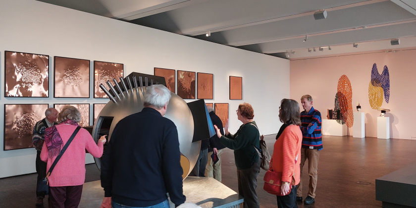 Kunst zum Anfassen bearbeitet